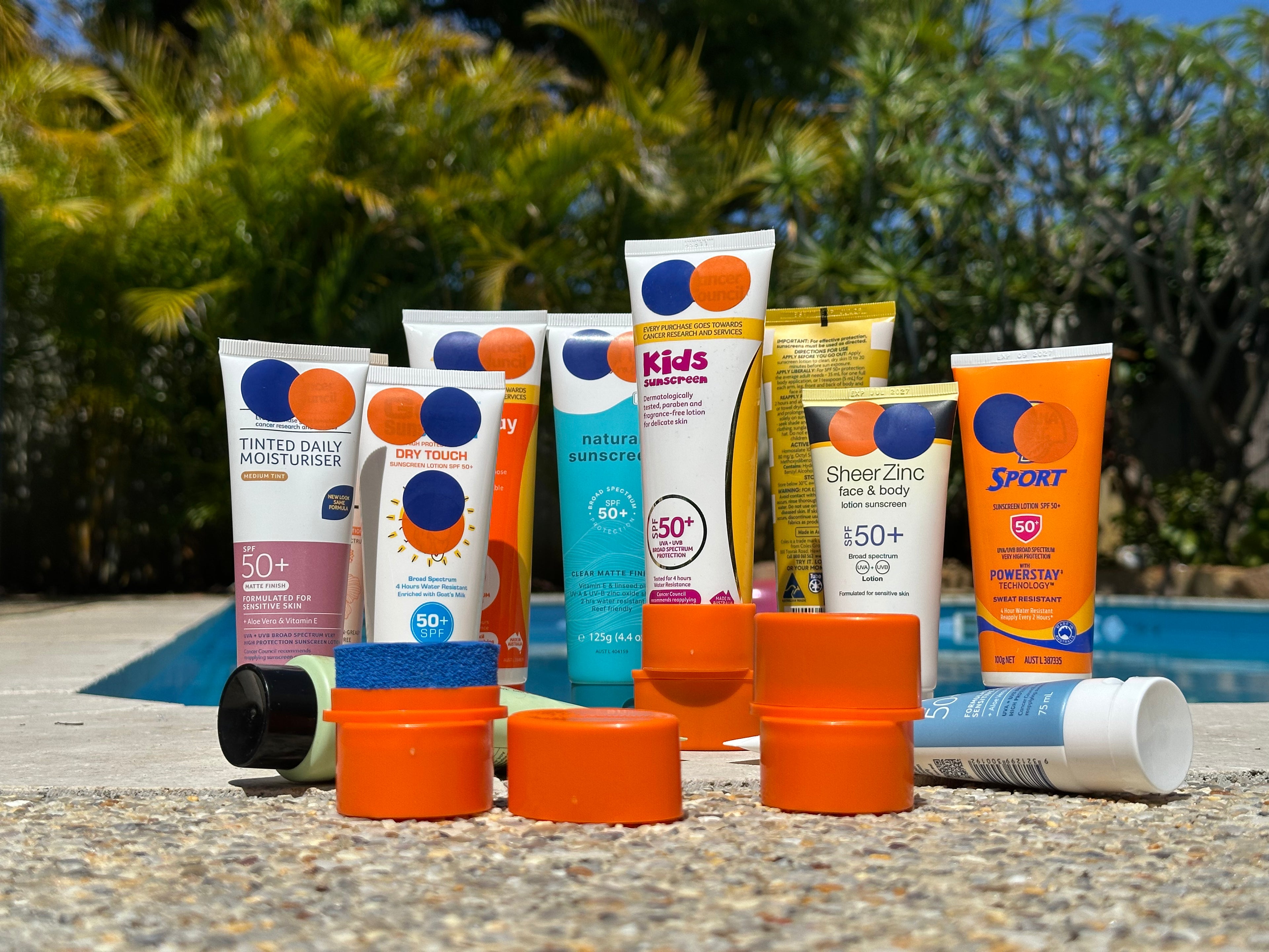 2 Pack SummerSponge (Fits 75ml - 130ml Tubes)