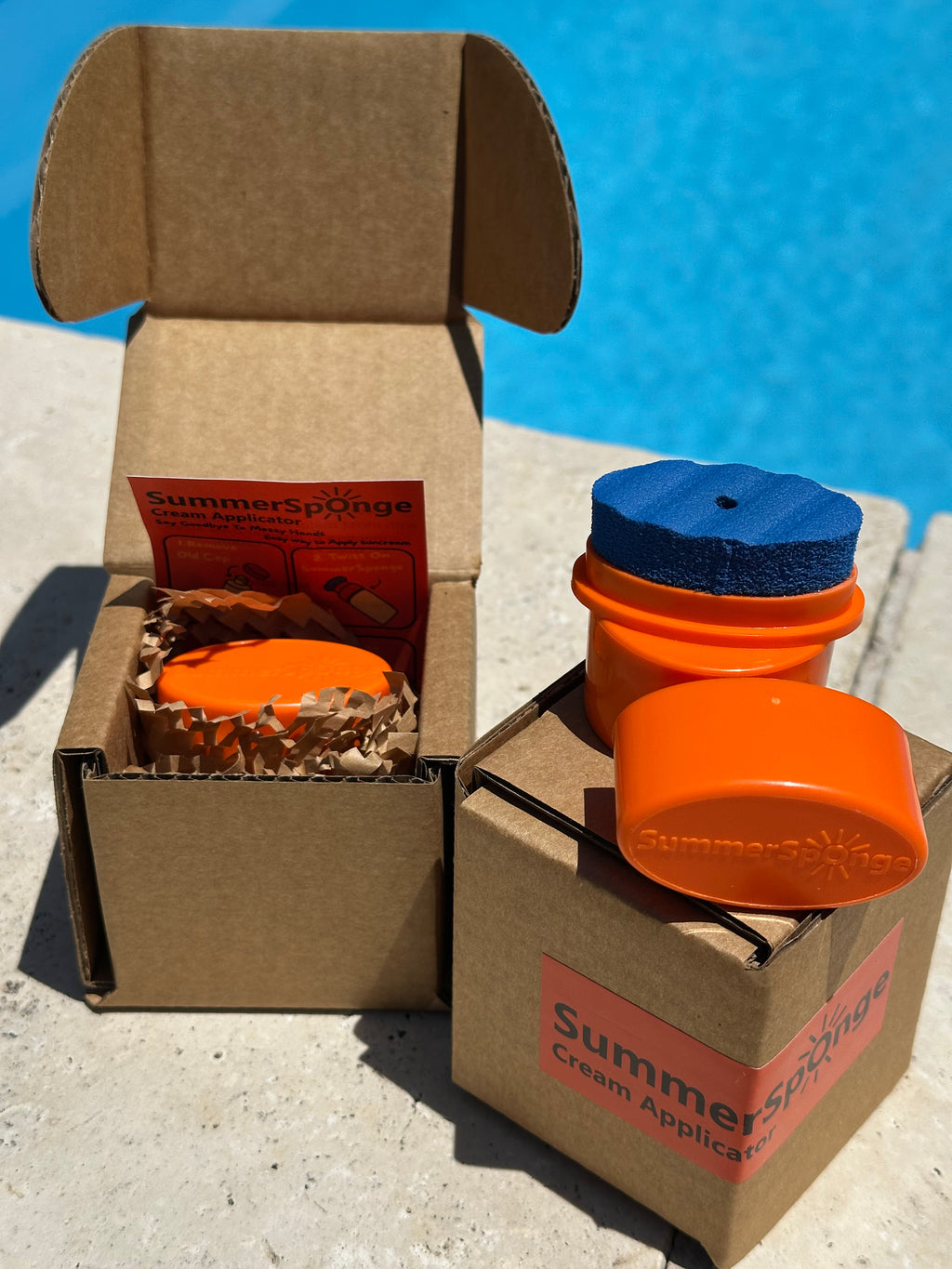 2 Pack SummerSponge (Fits 75ml - 130ml Tubes)